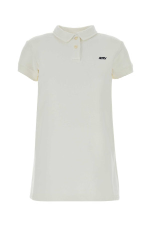 White cotton polo dress AUTRY (DRPW)