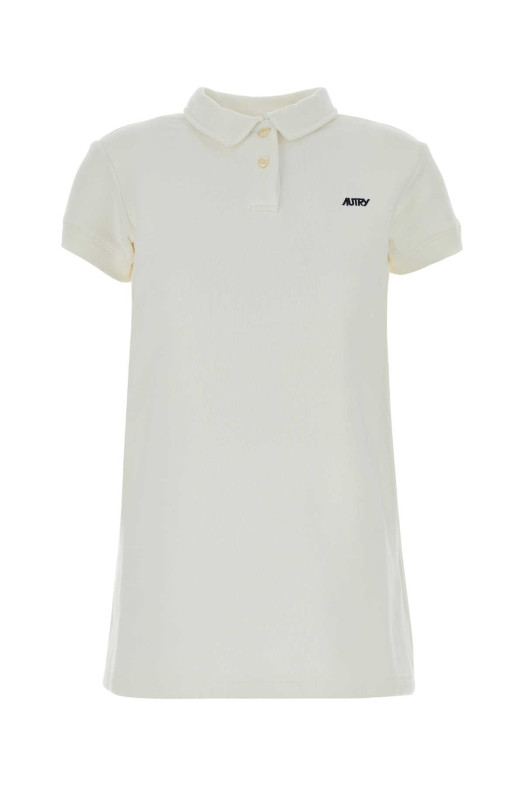 White cotton polo dress AUTRY (DRPW)