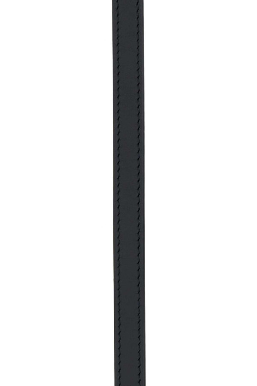 Black leather belt Black LOEWE (E619Z16X16)