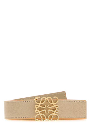 Cappuccino leather reversible belt LOEWE (E821Z26X09)