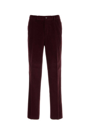 Burgundy corduroy pant FENDI (FB1069ATE9)
