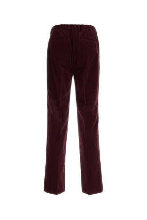 Burgundy corduroy pant FENDI (FB1069ATE9)