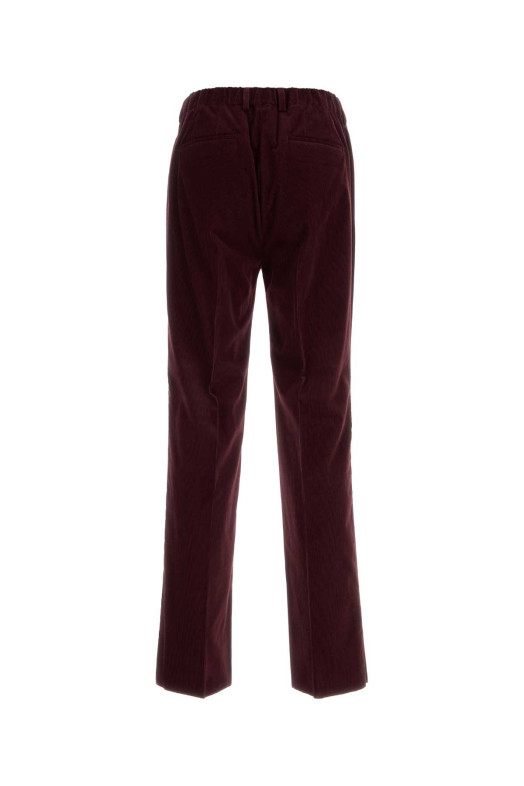 Burgundy corduroy pant FENDI (FB1069ATE9)