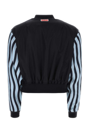 Navy blue nylon bomber jacket KENZO (FD55BL1419OA)