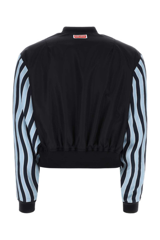 Navy blue nylon bomber jacket KENZO (FD55BL1419OA)