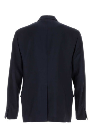 Navy blue wool blazer FENDI (FJ0987AYU7)