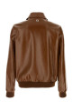 Brown leather jacket FENDI (FPJ141AVZR)