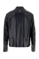 Midnight blue leather jacket FENDI (FPJ143AVZR)