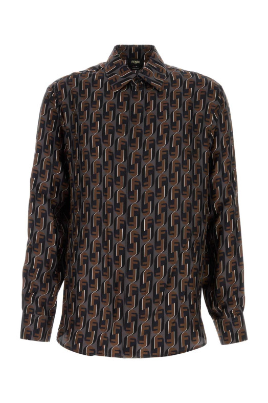 Printed silk shirt FENDI (FS1319AVDB)
