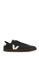 Black leather Panenka sneakers White/Black VEJA (FU2020707)