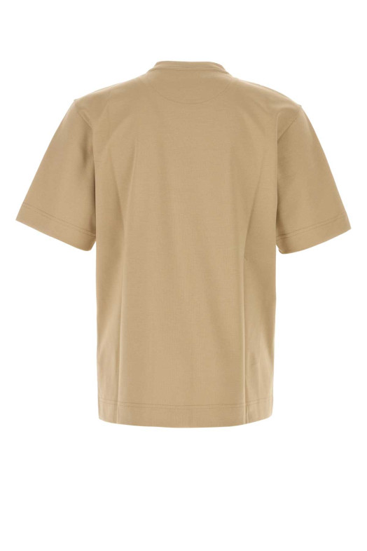 Camel cotton t-shirt FENDI (FY0936ARYY)