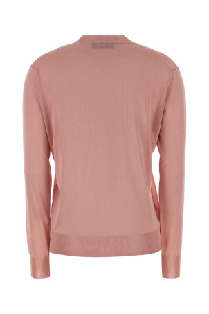 Pink stretch viscose sweater FENDI (FZXF24AW4V)