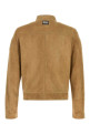 Camel suede jacket DOLCE & GABBANA (G9BWILHULUU)