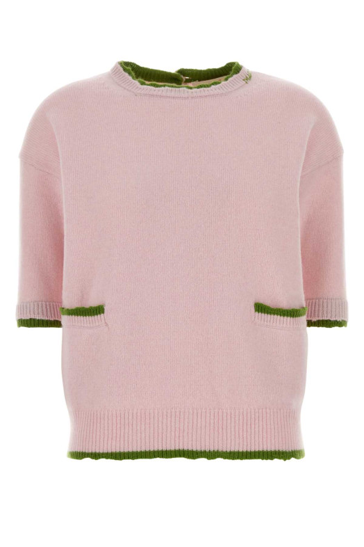 Pastel pink wool blend sweater MARNI (GCMD0648EQUFZ412)