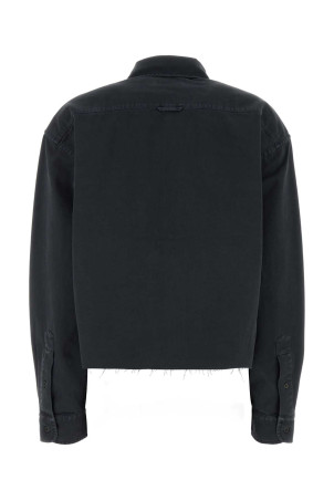 Dark grey denim shirt MIU MIU (GWC135SOOO17AE)