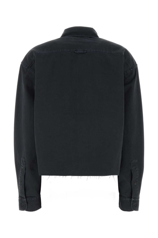 Dark grey denim shirt MIU MIU (GWC135SOOO17AE)