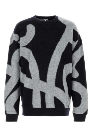 Embroidered wool blend sweatshirt LOEWE (H526Y24X77)