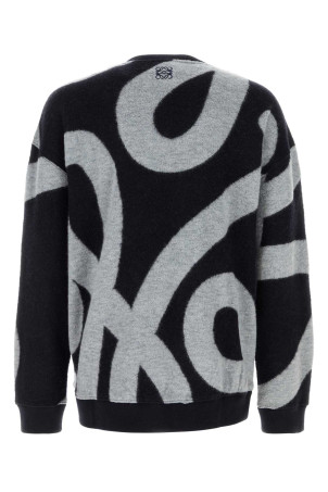 Embroidered wool blend sweatshirt LOEWE (H526Y24X77)