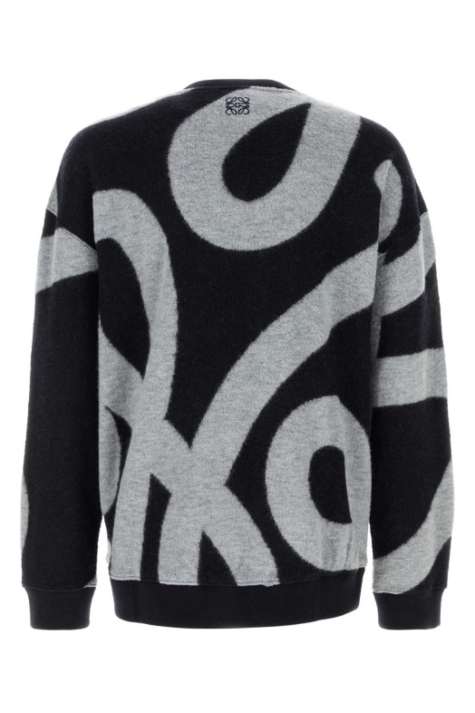 Embroidered wool blend sweatshirt LOEWE (H526Y24X77)