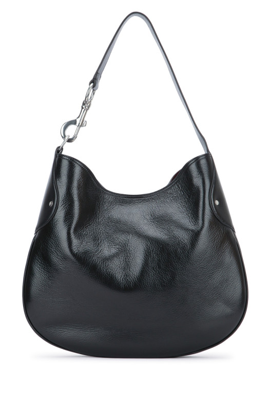 HACKNEY SHOULDER BAG HIGH SHINE Black MULBERRY (HH0055213)