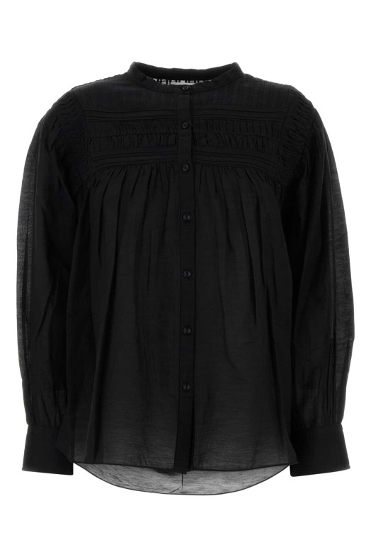 Black cotton Plalia blouse ISABEL MARANT ETOILE (HT0002FCB3J04E)