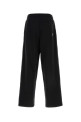 Black cotton joggers AMI (HTR856730)