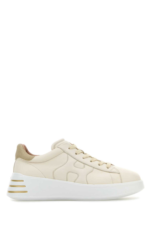 Sand leather Rebel sneakers HOGAN (HXW5640DN61RCB)