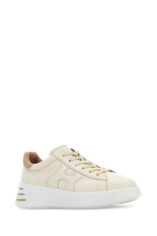 Sand leather Rebel sneakers HOGAN (HXW5640DN61RCB)