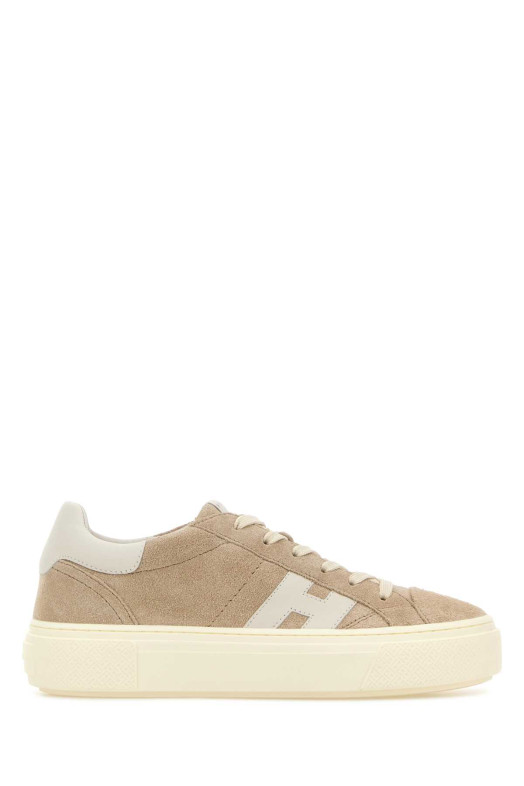 Beige suede sneakers HOGAN (HXW7050GB00UHO)