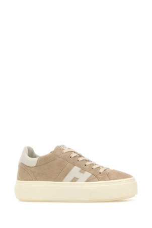 Beige suede sneakers HOGAN (HXW7050GB00UHO)