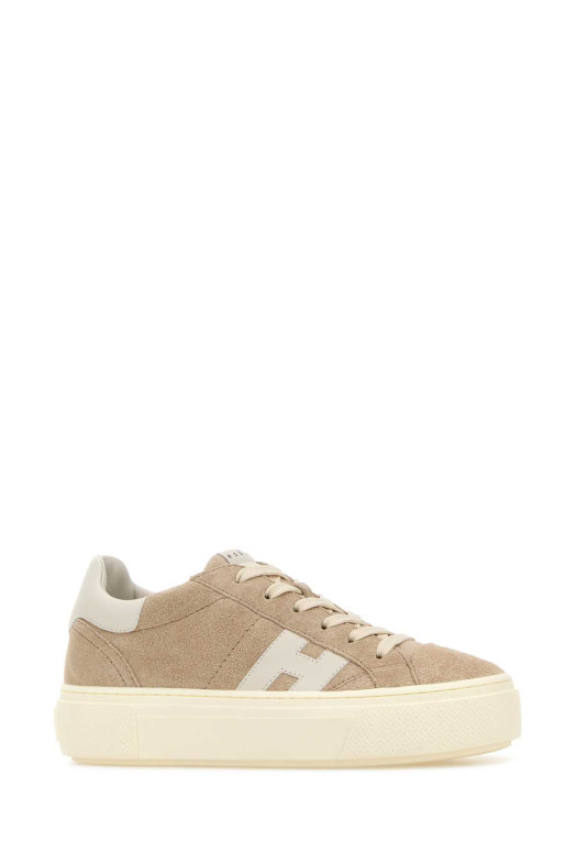 Beige suede sneakers HOGAN (HXW7050GB00UHO)