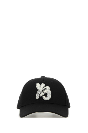 Black polyester baseball cap Black Y3 YAMAMOTO (IM1081)