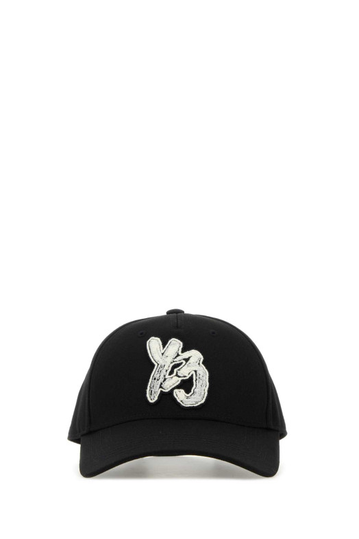 Black polyester baseball cap Black Y3 YAMAMOTO (IM1081)