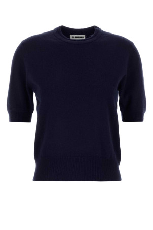 Midnight blue wool sweater JIL SANDER (J01GC0114J14827)