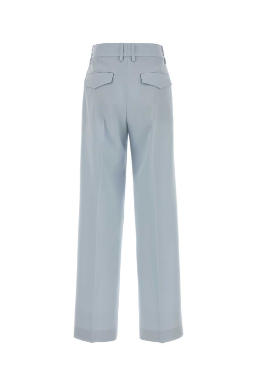 Pastel light blue wool palazzo pant JIL SANDER (J01KA0194J40002)