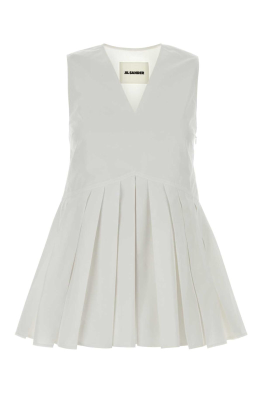 White poplin top White JIL SANDER (J01NC0178J45001)