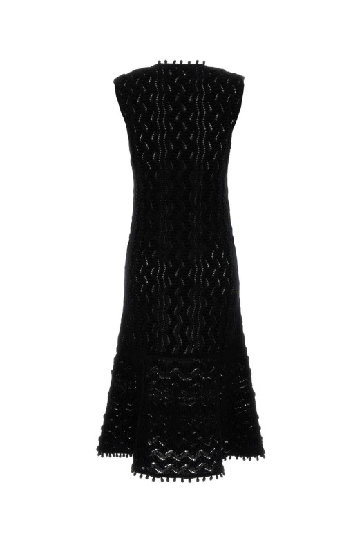 Abito in cotone nero JIL SANDER (J02CT0560J15476)