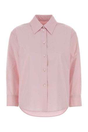 Pastel pink poplin shirt JIL SANDER (J02DL0287J45001)