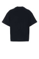 Midnight blue cotton t-shirt JIL SANDER (J02GC0140J20349)