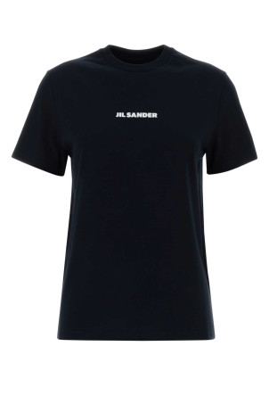 Black cotton t-shirt Black JIL SANDER (J02GC0142J20103)