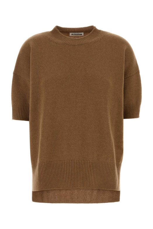 Camel cashmere sweater JIL SANDER (J02GP0014J13206)