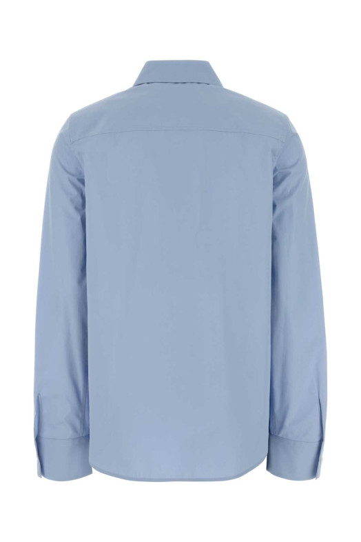 Light blue poplin shirt JIL SANDER (J04DL0003J45001)