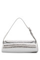 Silver leather Cannolo crossbody bag JIL SANDER (J07WD0023P8920)