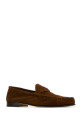 Brown suede loafers TOM FORD (J1528LCL534N)