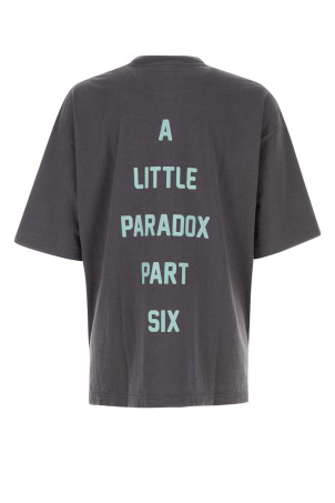 Black cotton oversize t-shirt Black MAISON MIHARA YASUHIRO (J15TS772)