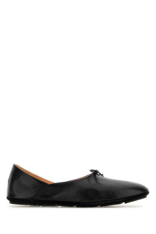 Black leather loafers TOM FORD (J1615LKD002N)