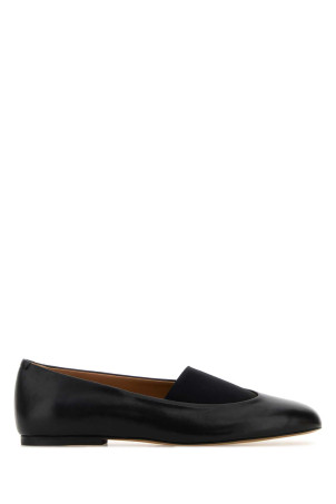 Black leather Elyss ballerinas JIL SANDER (J16WZ0023P7689)