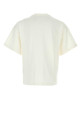 White cotton t-shirt Black JIL SANDER (J22GC0221J20347)