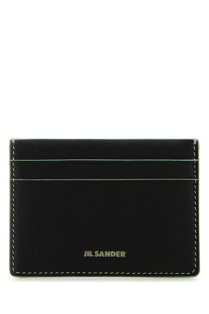 Black leather card holder JIL SANDER (J25VL0009P8895)