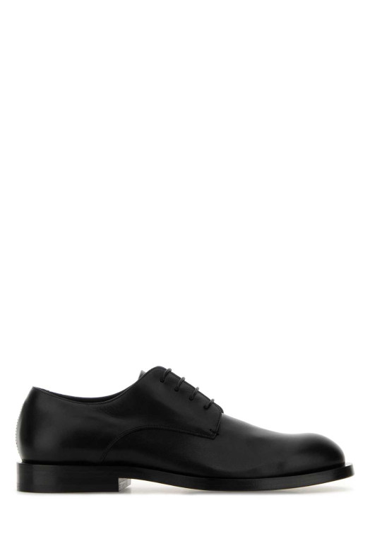 Black leather lace-up shoes JIL SANDER (J33ZJ0025P7583)